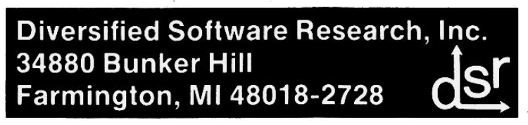 Diversified Software Research Inc, original address